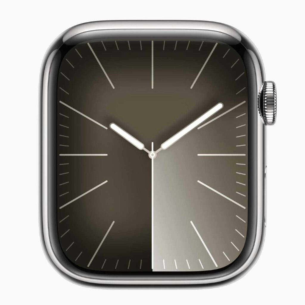 Watch Series 9 GPS + Cell Stainless Steel Case 45mm